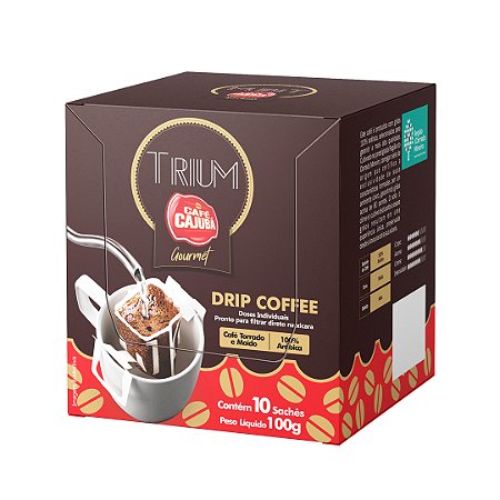 Drip Coffee Cajubá Trium 100g (10x1)