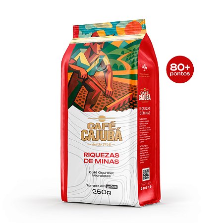 Café Cajubá Riquezas de Minas Grãos 250g