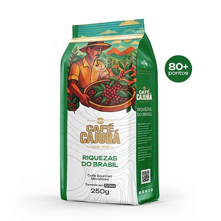 Café Cajubá Riquezas do Brasil em Grãos 250g