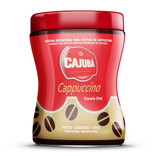Cappuccino Cajubá Diet Canela 140g