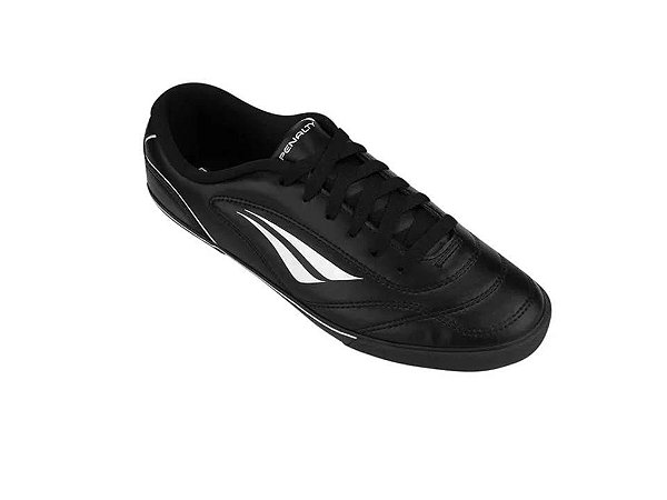 chuteira futsal toda preta