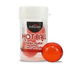 Hot Ball Beija Muito - Frutas Vermelhas