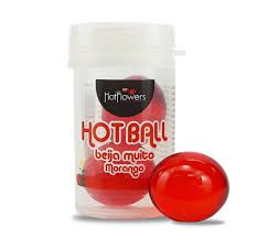 Hot Ball Beija Muito - Morango