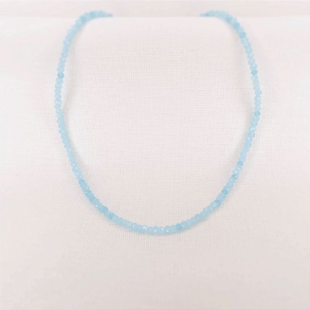 Choker de Cristais na Cor Azul