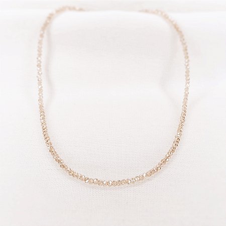 Choker de Cristais Nude