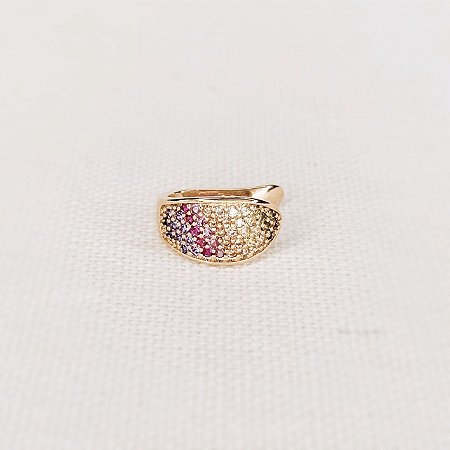 Piercing Fake Colorido Gold
