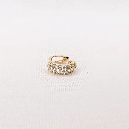 Piercing Fake Cravejado Gold