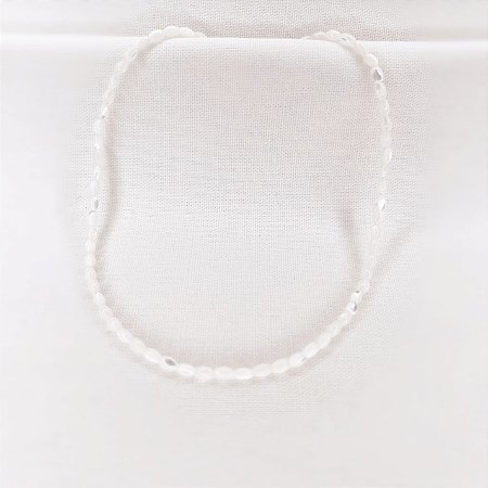 Choker de Madrepérolas Arroz