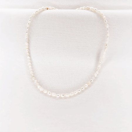 Choker de Pérolas Arroz P