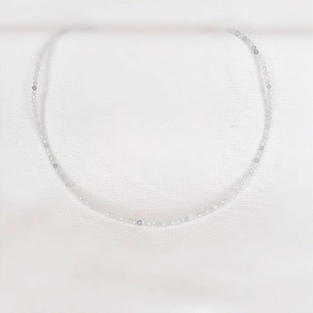 Choker de Água Marinha