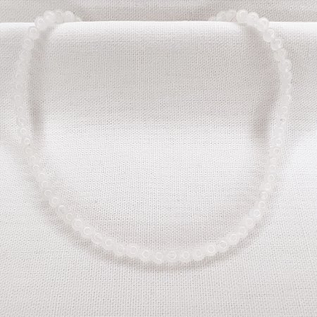 Choker de Esferas de Jade Branca