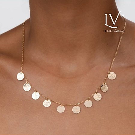 Colar 10 mandamentos