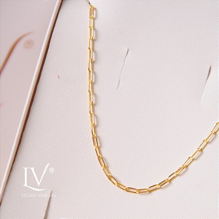 Colar infantil para menino  com elo cartier