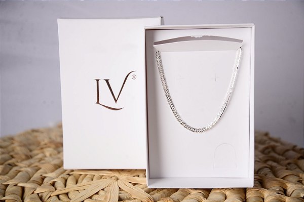 COLAR GRUMET 70 CM PRATA 925