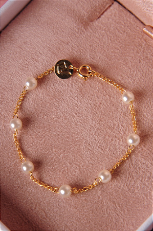 Pulseira pérola baby