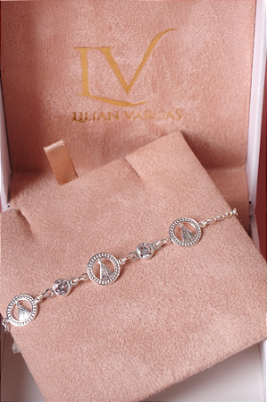 Pulseira Nossa Senhora prata 925
