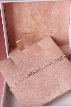 Pulseira com pontos de luz