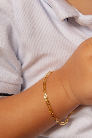 Pulseira infantil masculina 14cm