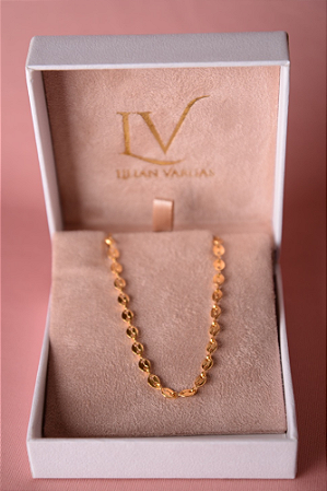 Colar mini elo gucci