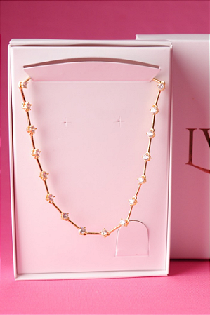 Colar riviera ponto de luz