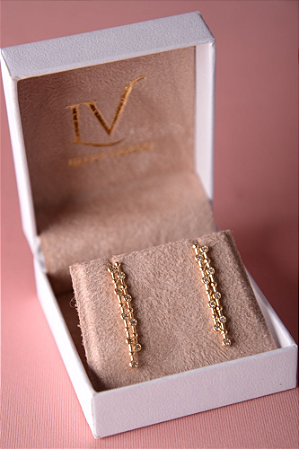 Brinco Estelar dourado