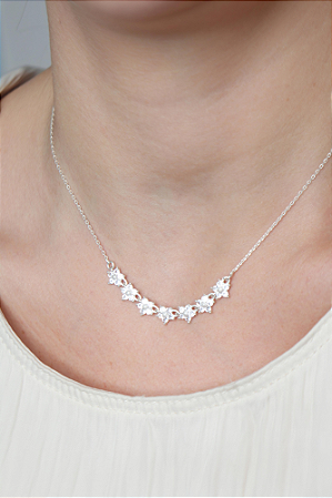 Colar riviera prata 925