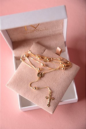 Colar terço Nossa Senhora das Graças