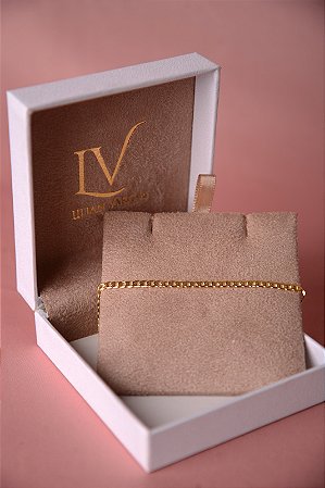 Pulseira masculina dourada