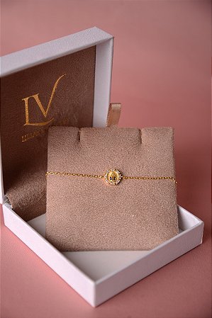 Pulseira mini elo Nossa Senhora