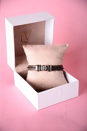 Pulseira em couro São Bento