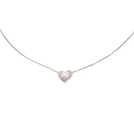 Colar Coração Risco