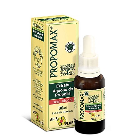 Propomax Extrato Aquoso de Própolis Sem Alcool 30ml - Apis Flora