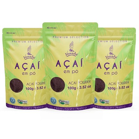 Açaí em Pó 100g - LEVE 3 E PAGUE 2!!