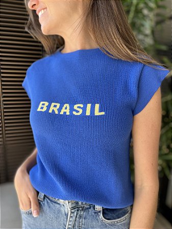 Blusa Hexa - Azul
