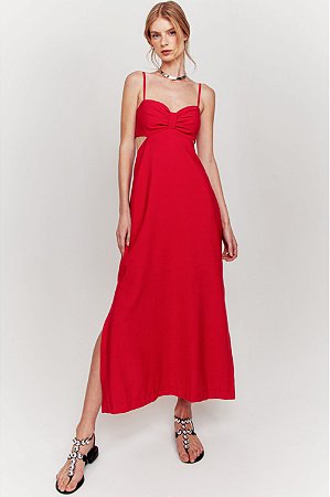Vestido Laís - Vermelho