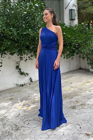 Vestido Helena - Azul