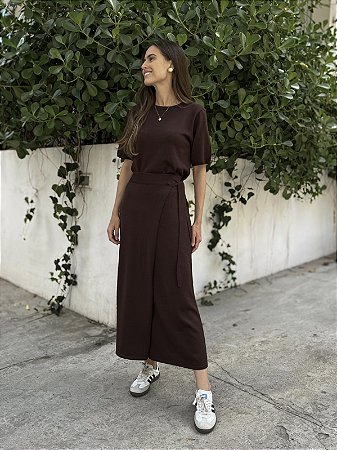 Conjunto Lari - Marrom