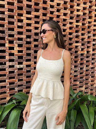 Blusa Carol - Off white