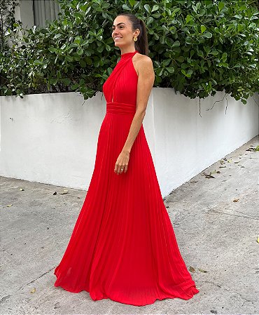 Vestido Pri - Vermelho