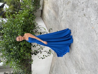 Vestido Isa - Azul