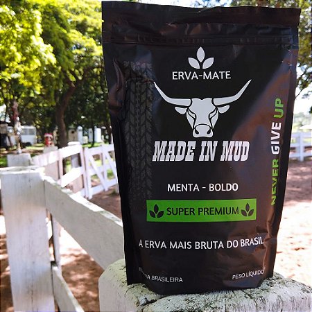 Erva Mate Made In Mud Menta - Boldo (500gr)