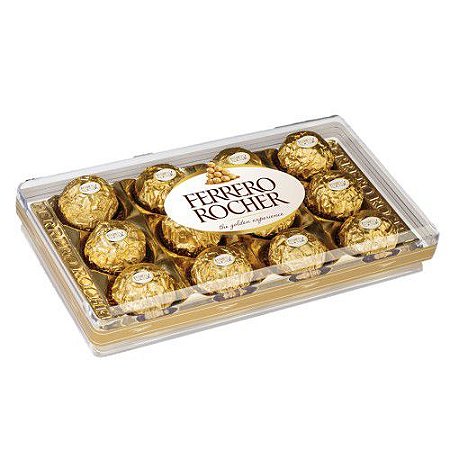 Tradicional Chocolate Ferrero Rocher - Amor Sincero Cestas