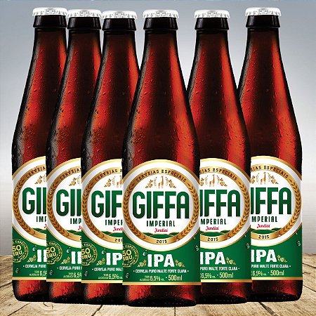 GIFFA IPA 500 ML - 6 unid