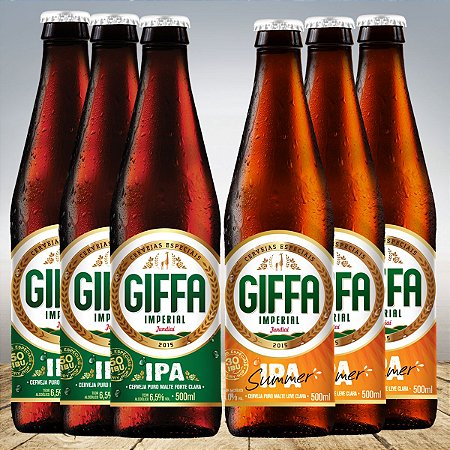 COMBO GIFFA IPAs 500 ML - 6 unid