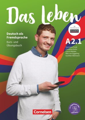 Das Leben A2/1, Kurs- und ubungsbuch mit interaktiven ubungen