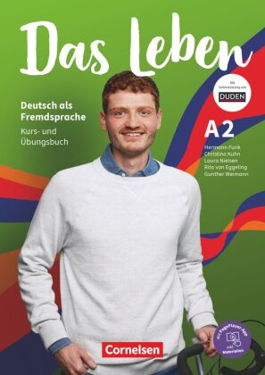 Das Leben A2, Kurs- und ubungsbuch mit interaktiven ubungen
