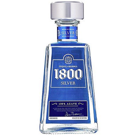 TEQUILA 1800 SILVER 750ML