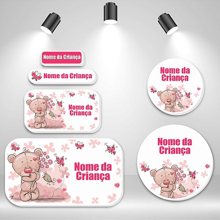 Kit de Etiquetas Escolares – Amorzinho