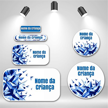 Kit Escolar Geometric 3D