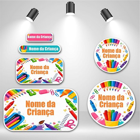 Kit Escolar Volta às Aulas